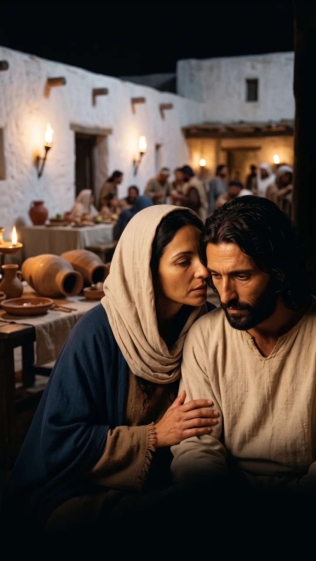 Cinematic scene from the Gospel of John